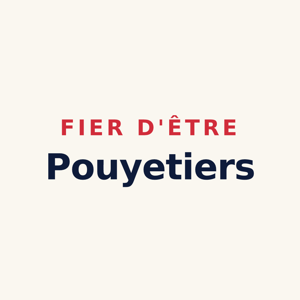 Tasse « Fier d'être Pouyetiers » — design pour Le Poët-en-Percip