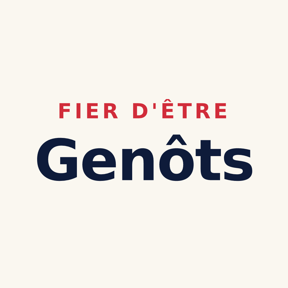 Tasse « Fier d'être Genôts » — design pour Le Poiré-sur-Vie