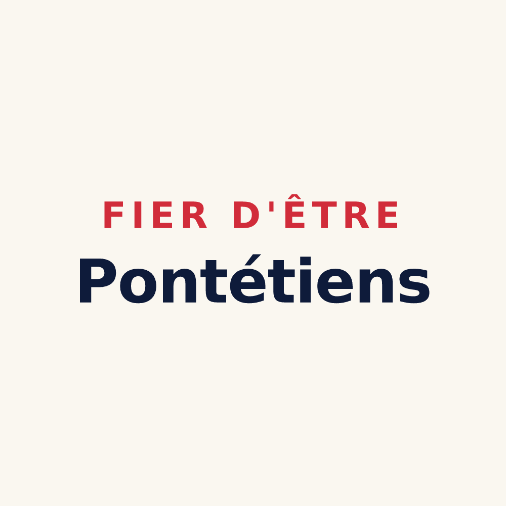 Tasse « Fier d'être Pontétiens » — design pour Le Pontet