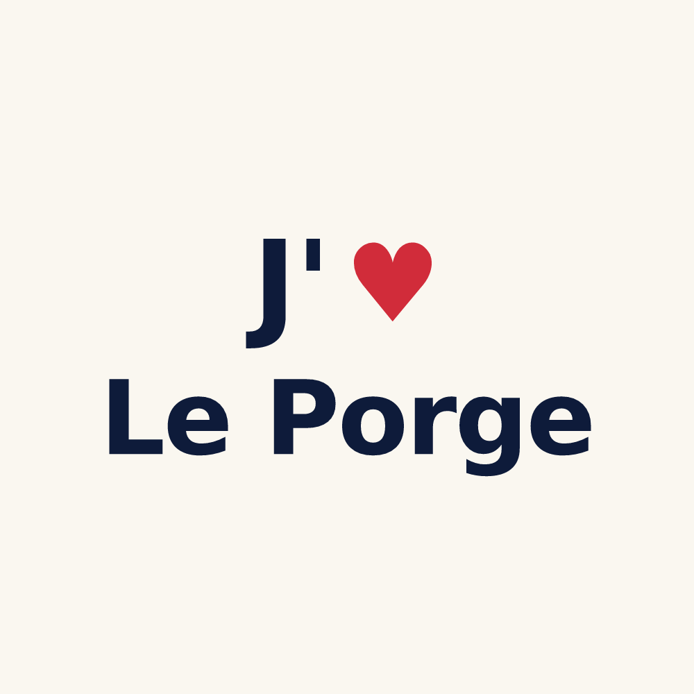 Tasse personnalisée Le Porge — design J'aime Le Porge