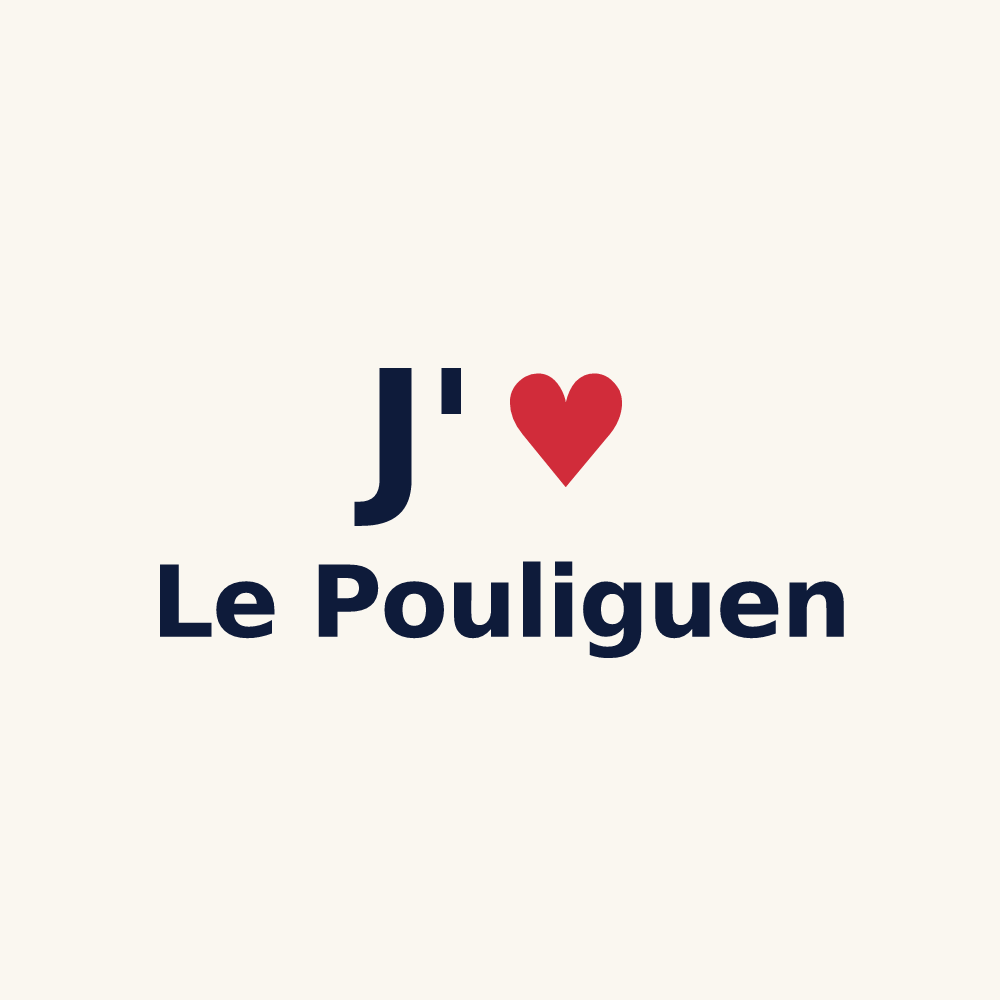 Tasse personnalisée Le Pouliguen — design J'aime Le Pouliguen