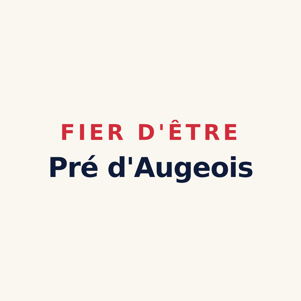 Tasse « Fier d'être Pré d'Augeois » — design pour Le Pré-d'Auge