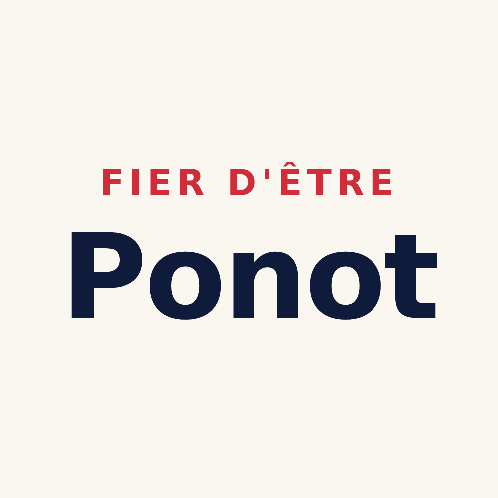 Tasse « Fier d'être Ponot » — design pour Le Puy-Notre-Dame