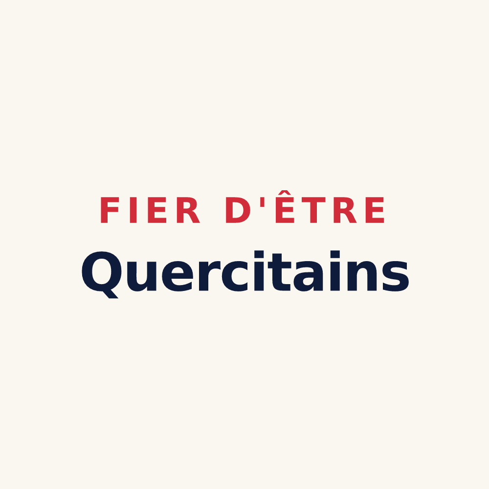 Tasse « Fier d'être Quercitains » — design pour Le Quesnoy