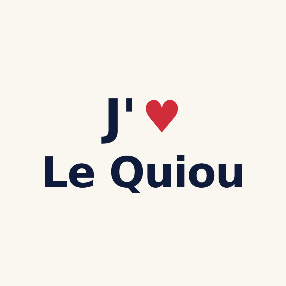 Tasse personnalisée Le Quiou — design J'aime Le Quiou