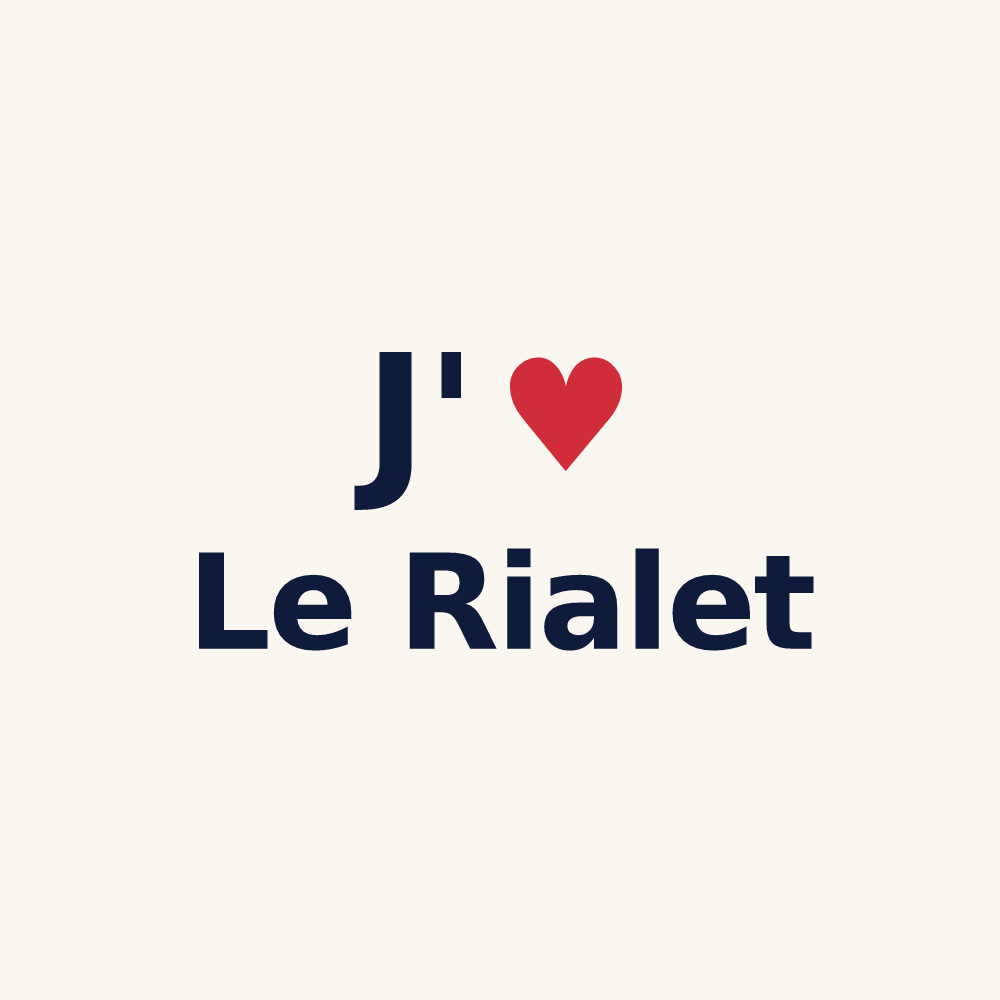 Tasse personnalisée Le Rialet — design J'aime Le Rialet