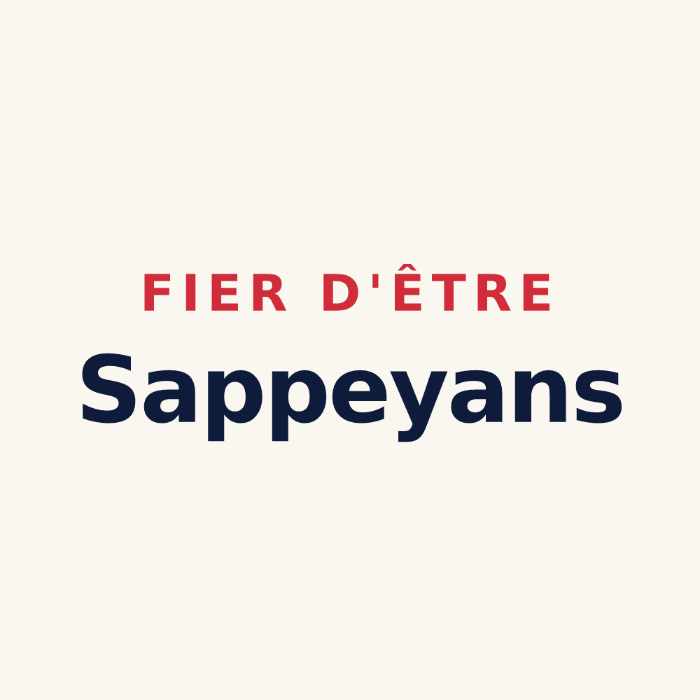 Tasse « Fier d'être Sappeyans » — design pour Le Sappey