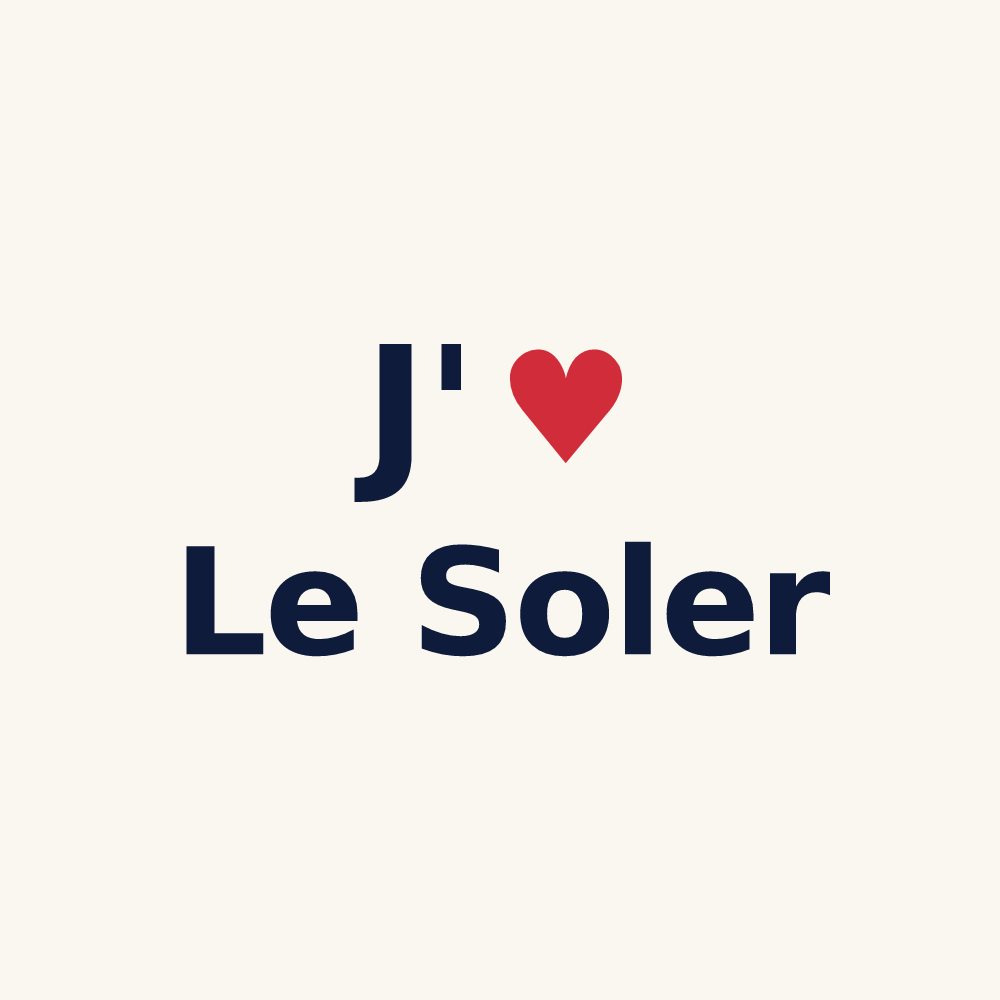 Tasse personnalisée Le Soler — design J'aime Le Soler