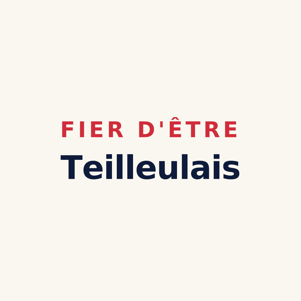 Tasse « Fier d'être Teilleulais » — design pour Le Teilleul