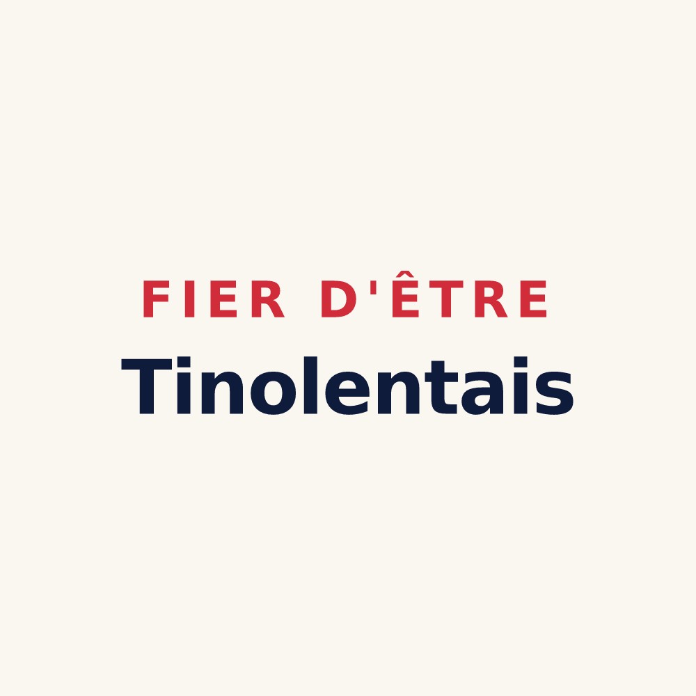 Tasse « Fier d'être Tinolentais » — design pour Le Theil-Nolent