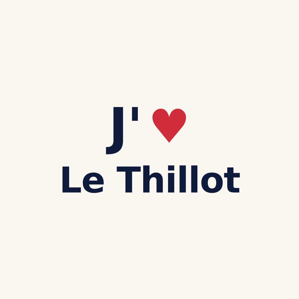 Tasse personnalisée Le Thillot — design J'aime Le Thillot