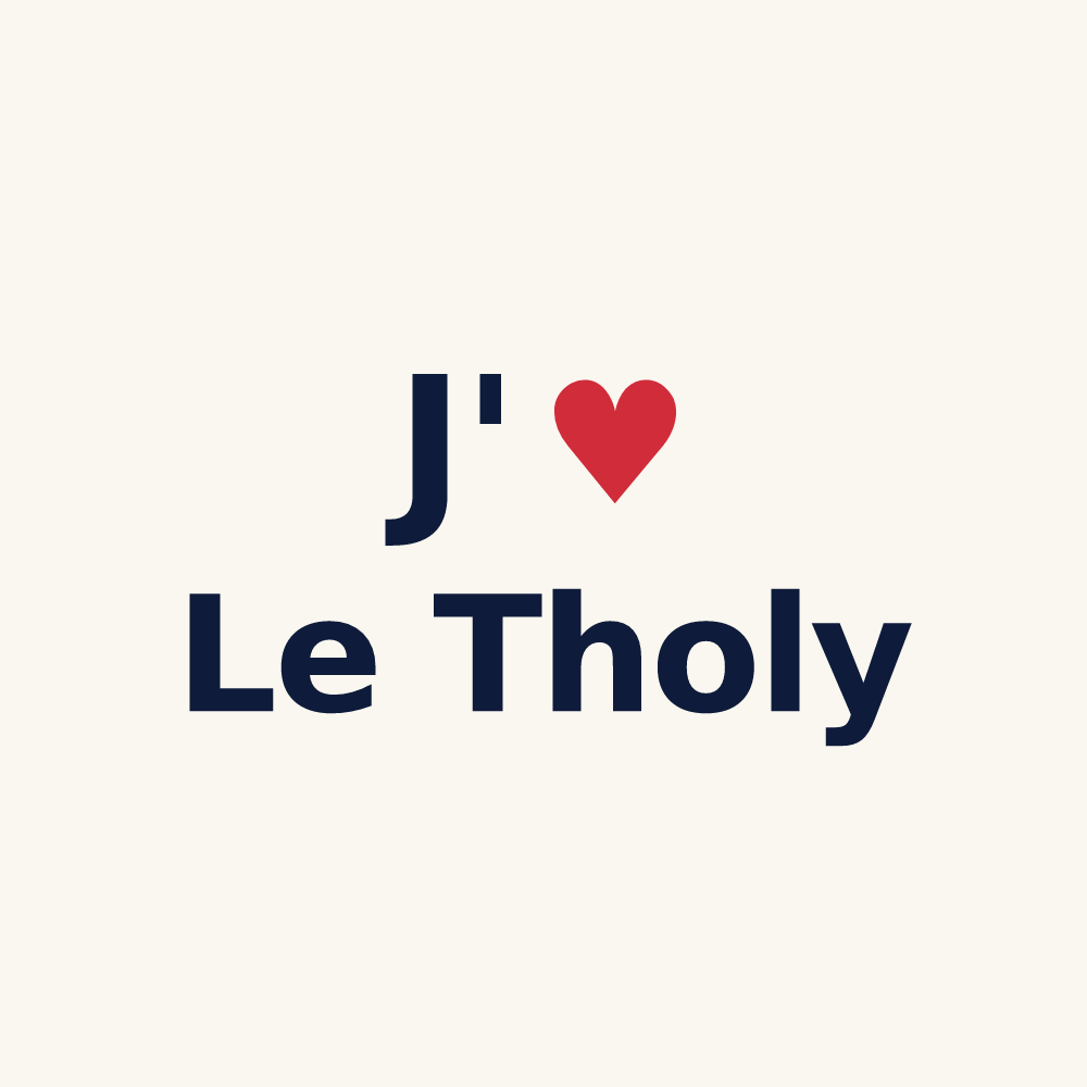 Tasse personnalisée Le Tholy — design J'aime Le Tholy