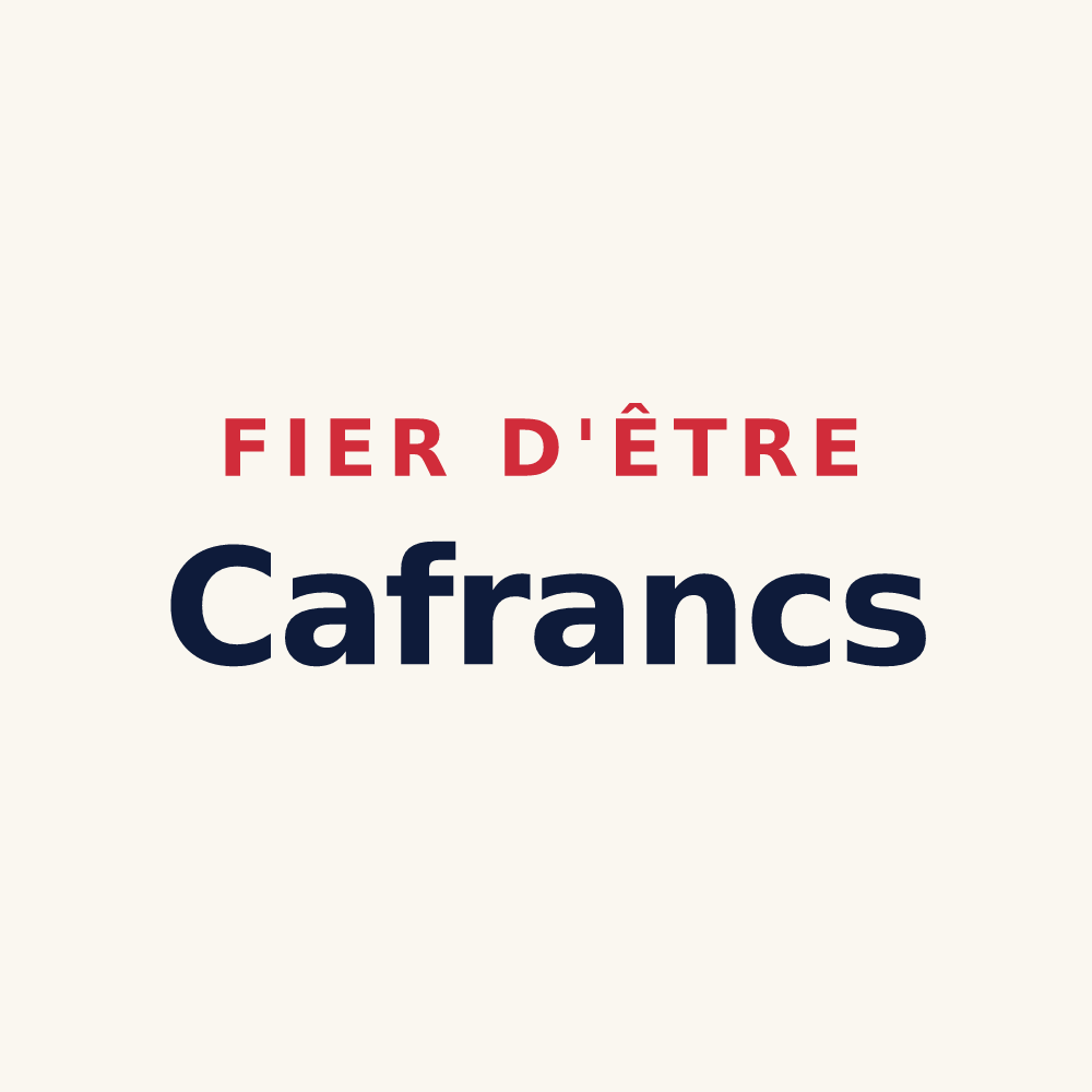 Tasse « Fier d'être Cafrancs » — design pour Le Tholy