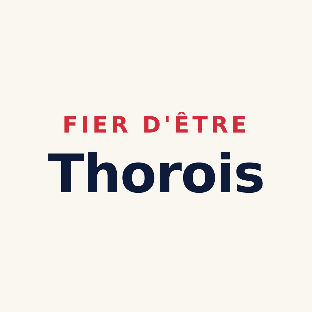Tasse « Fier d'être Thorois » — design pour Le Thor