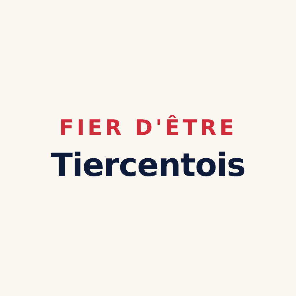 Tasse « Fier d'être Tiercentois » — design pour Le Tiercent