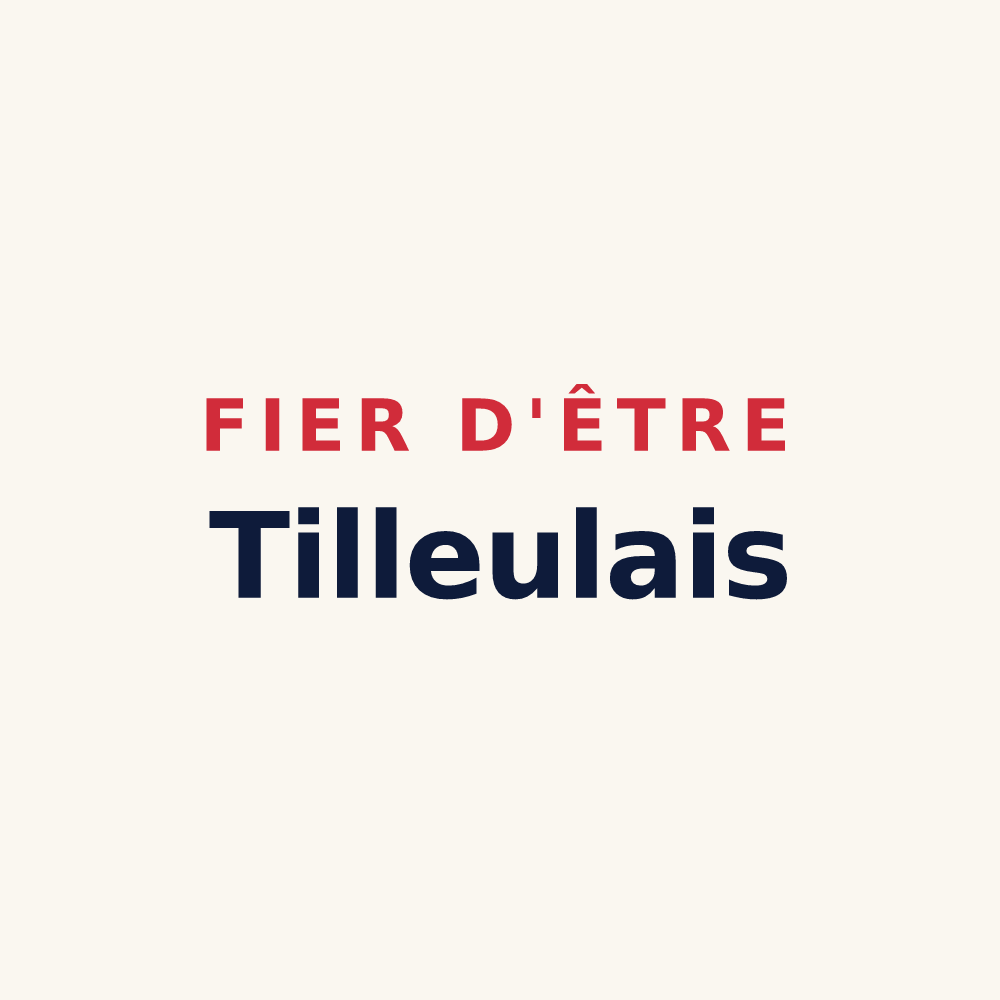 Tasse « Fier d'être Tilleulais » — design pour Le Tilleul