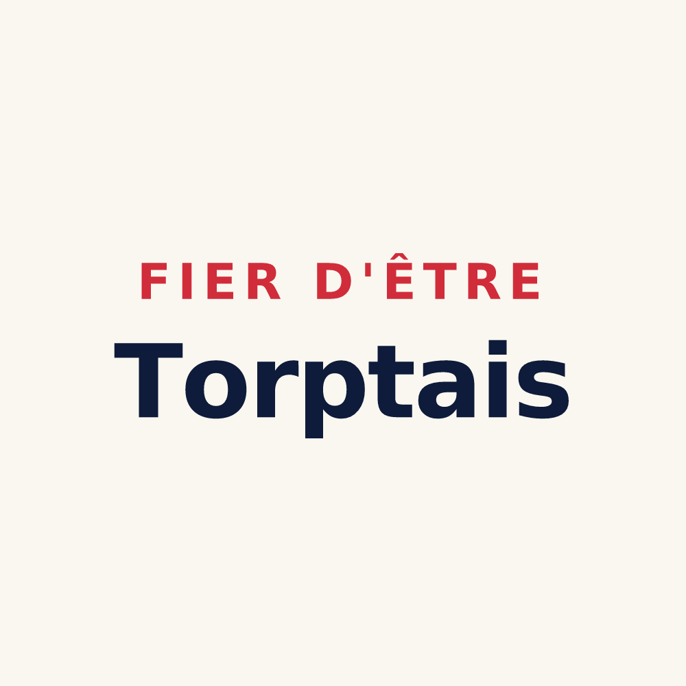 Tasse « Fier d'être Torptais » — design pour Le Torpt