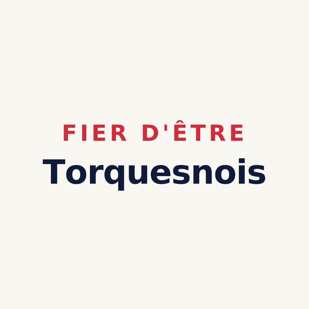 Tasse « Fier d'être Torquesnois » — design pour Le Torquesne