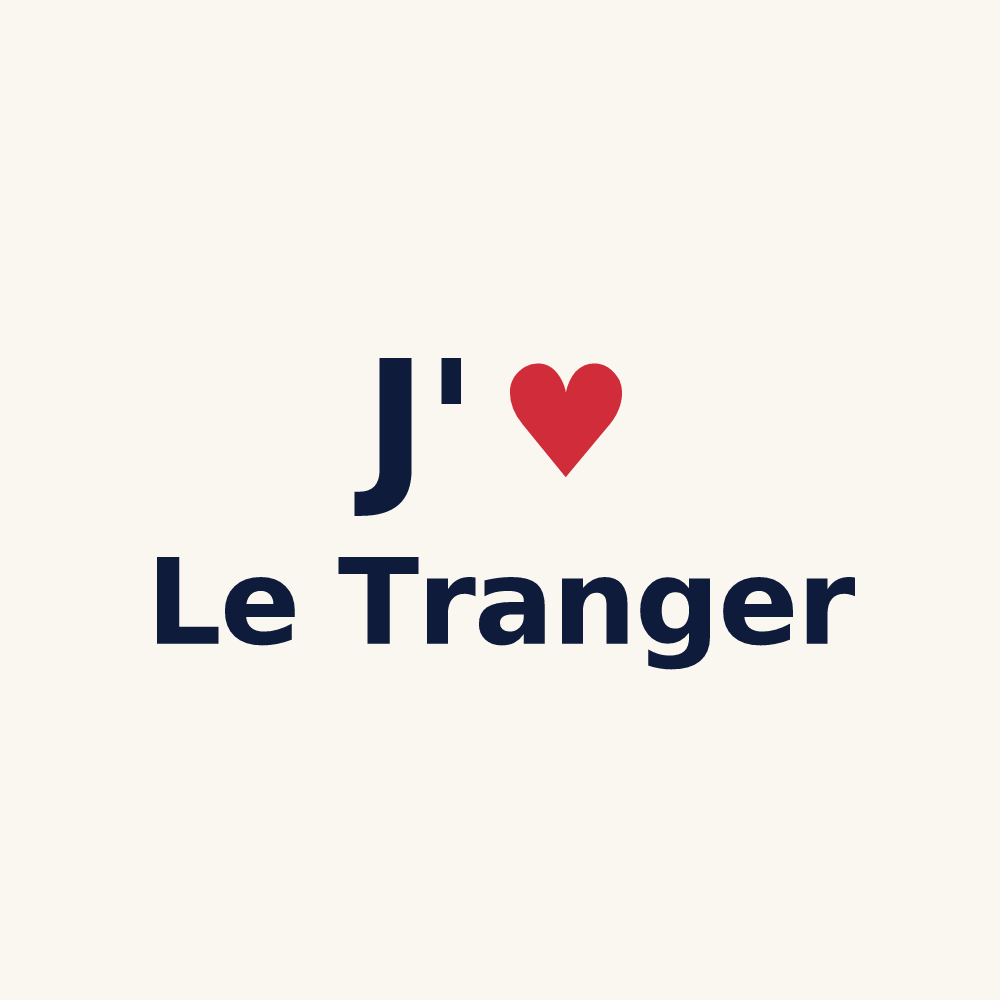 Tasse personnalisée Le Tranger — design J'aime Le Tranger