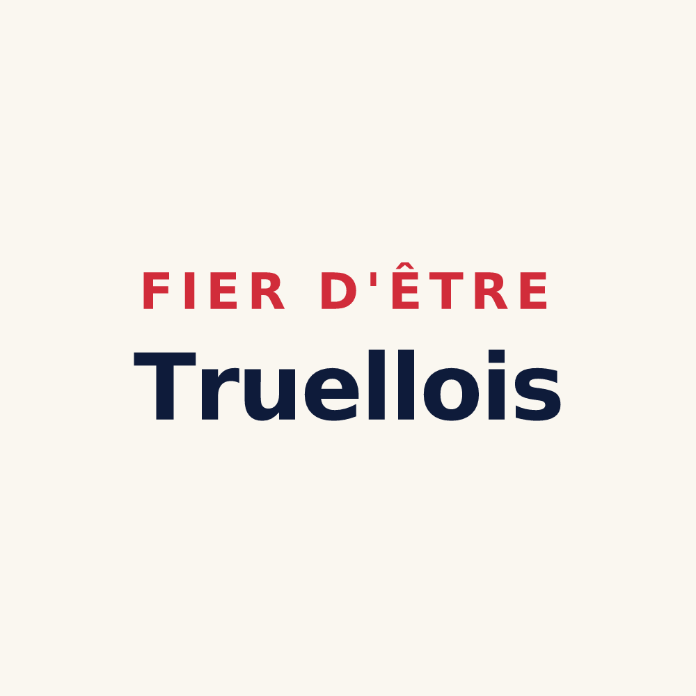 Tasse « Fier d'être Truellois » — design pour Le Truel