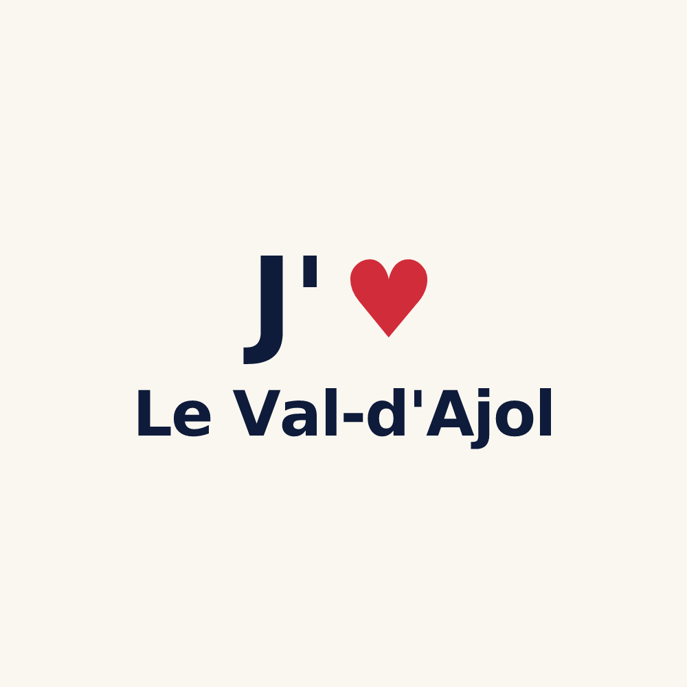 Tasse personnalisée Le Val-d'Ajol — design J'aime Le Val-d'Ajol
