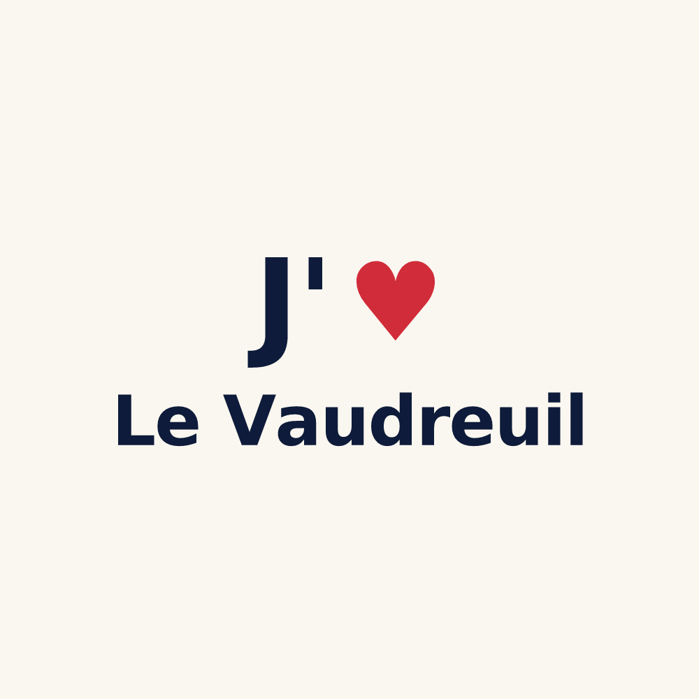Tasse personnalisée Le Vaudreuil — design J'aime Le Vaudreuil