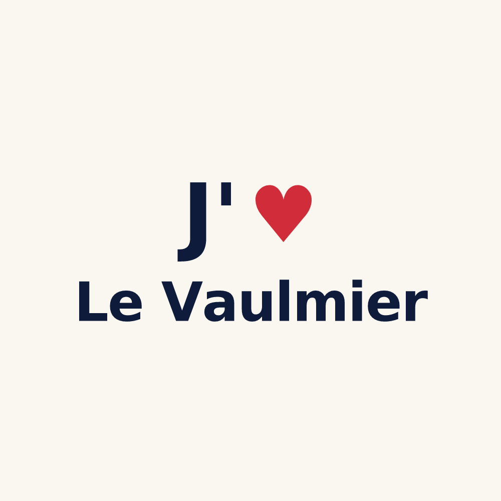 Tasse personnalisée Le Vaulmier — design J'aime Le Vaulmier