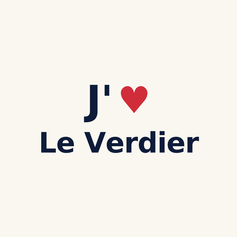Tasse personnalisée Le Verdier — design J'aime Le Verdier