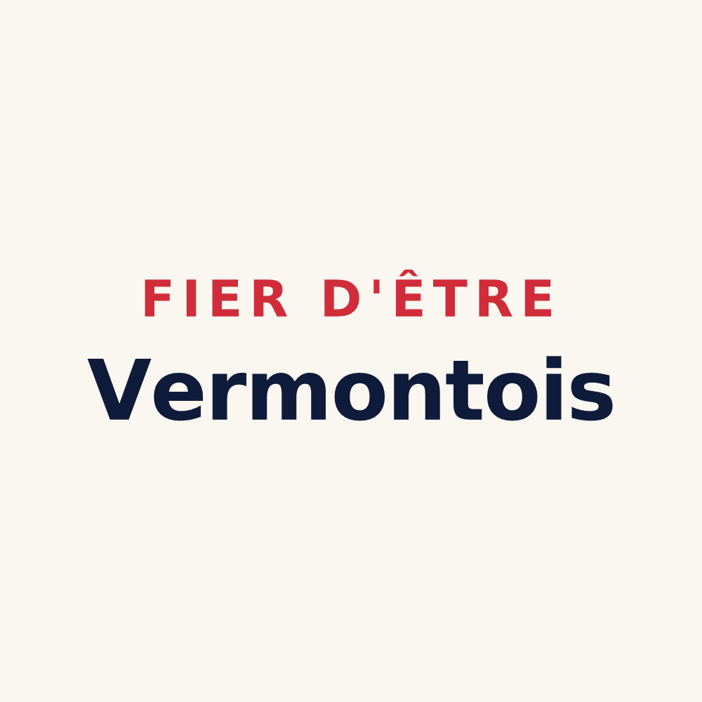 Tasse « Fier d'être Vermontois » — design pour Le Vermont