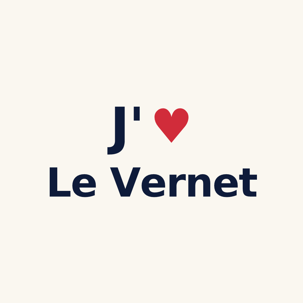 Tasse personnalisée Le Vernet — design J'aime Le Vernet