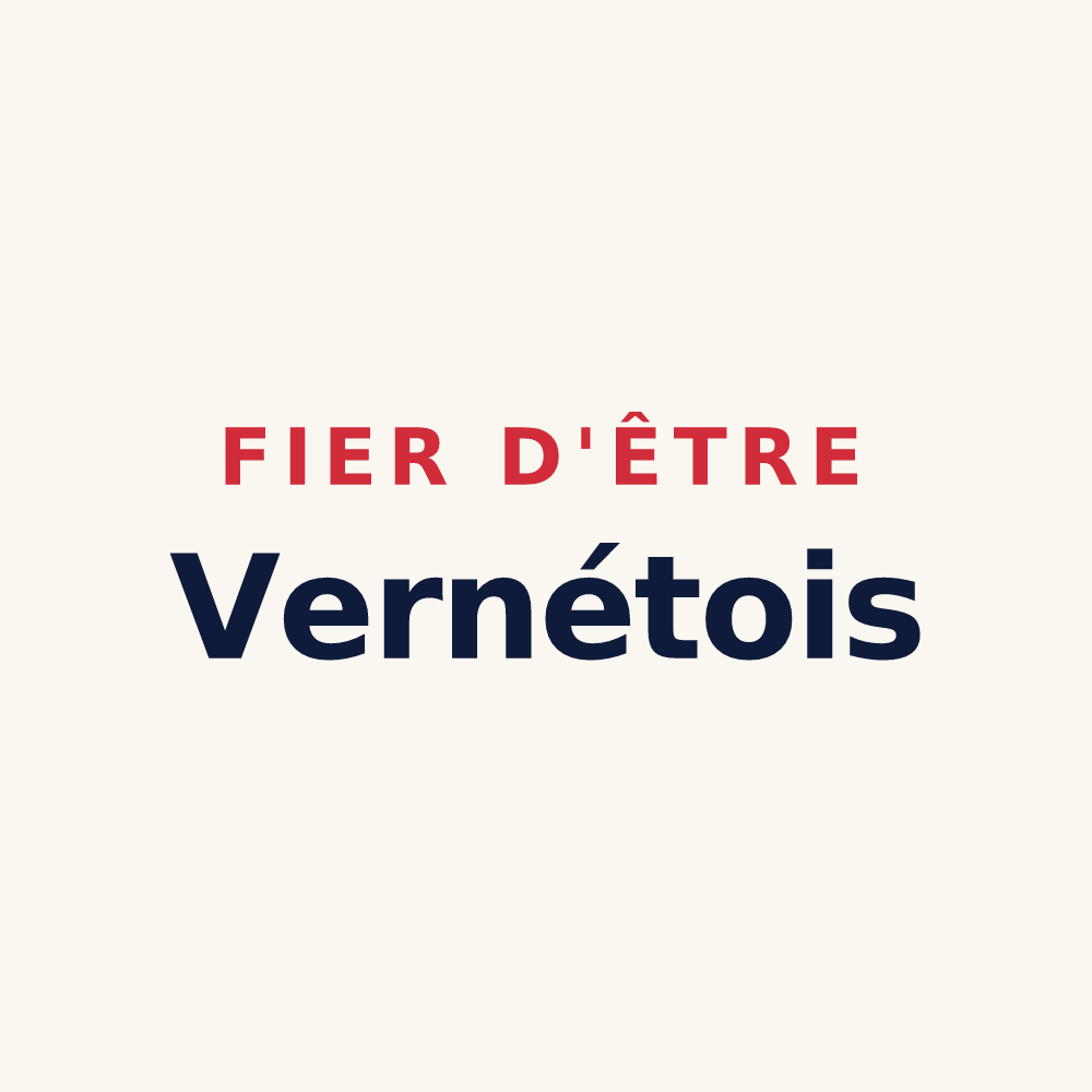 Tasse « Fier d'être Vernétois » — design pour Le Vernet