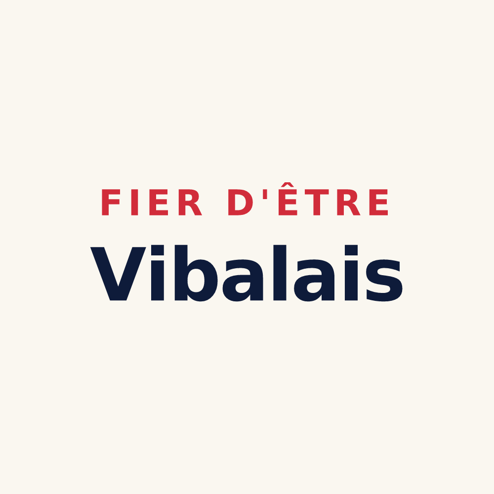 Tasse « Fier d'être Vibalais » — design pour Le Vibal