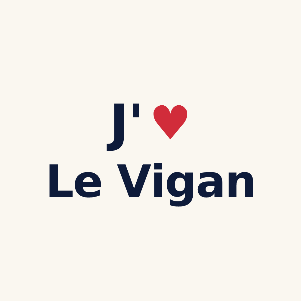 Tasse personnalisée Le Vigan — design J'aime Le Vigan