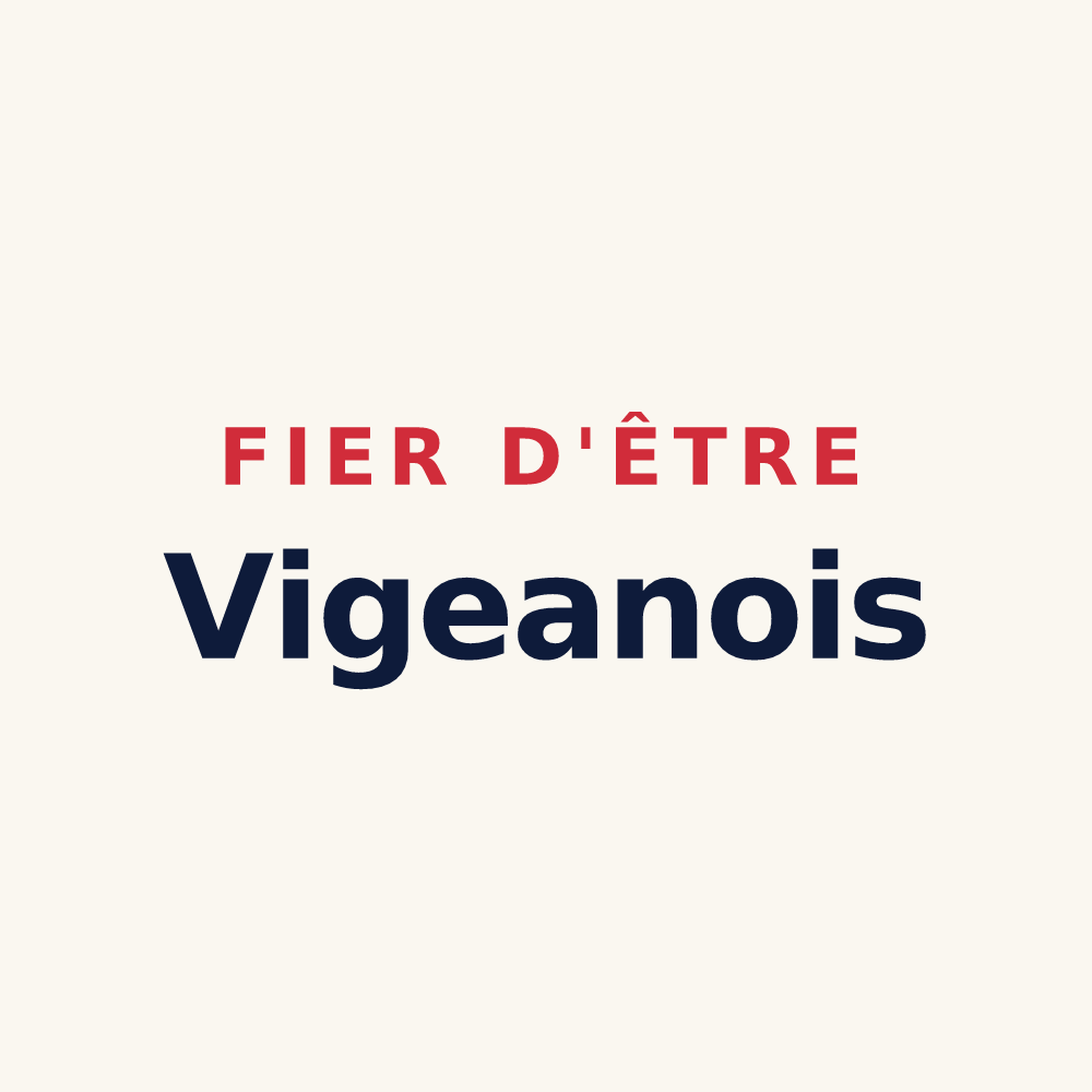Tasse « Fier d'être Vigeanois » — design pour Le Vigean