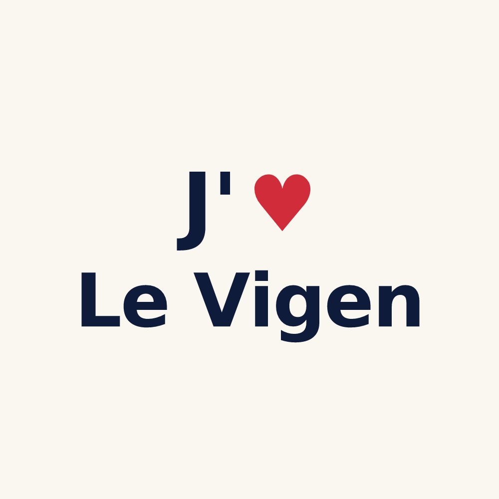 Tasse personnalisée Le Vigen — design J'aime Le Vigen