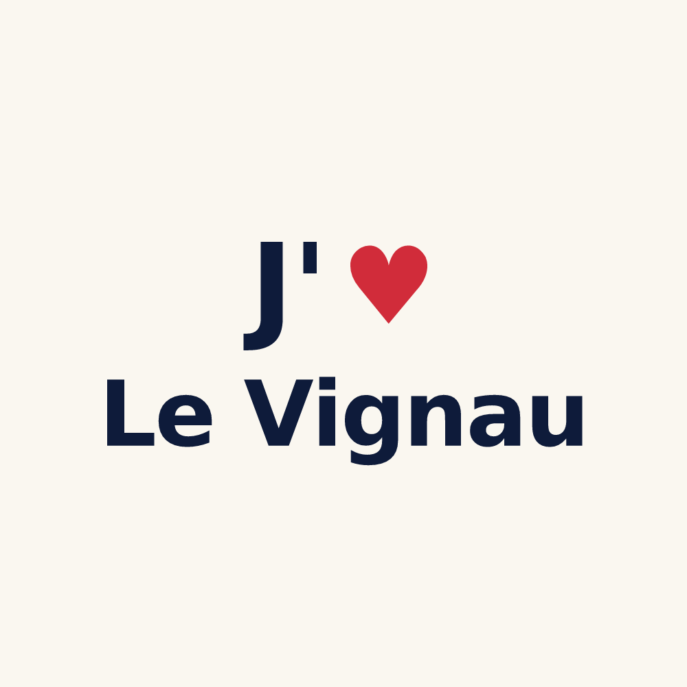 Tasse personnalisée Le Vignau — design J'aime Le Vignau
