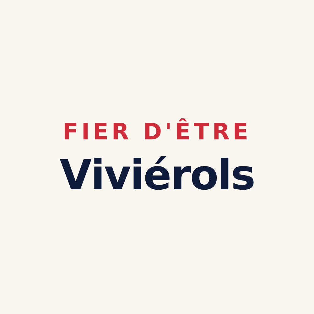 Tasse « Fier d'être Viviérols » — design pour Le Vivier