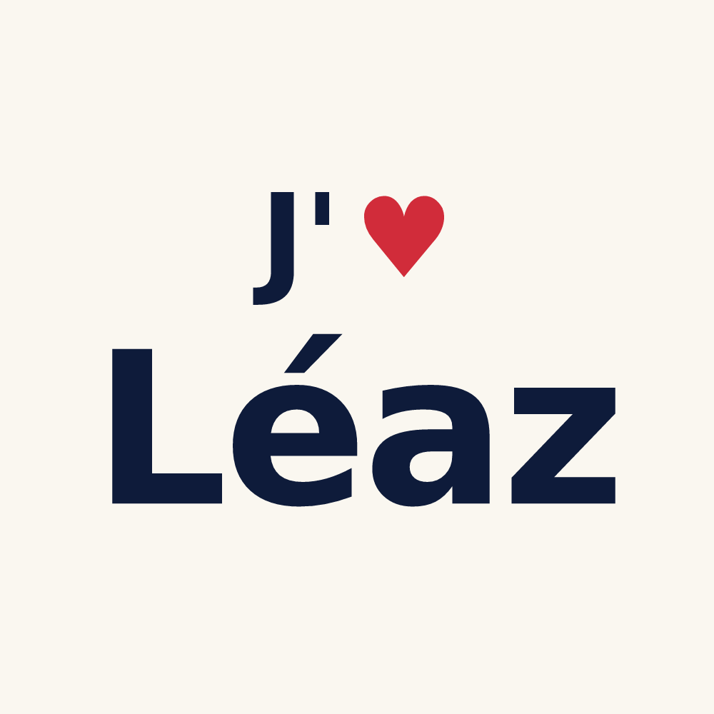 Tasse personnalisée Léaz — design J'aime Léaz