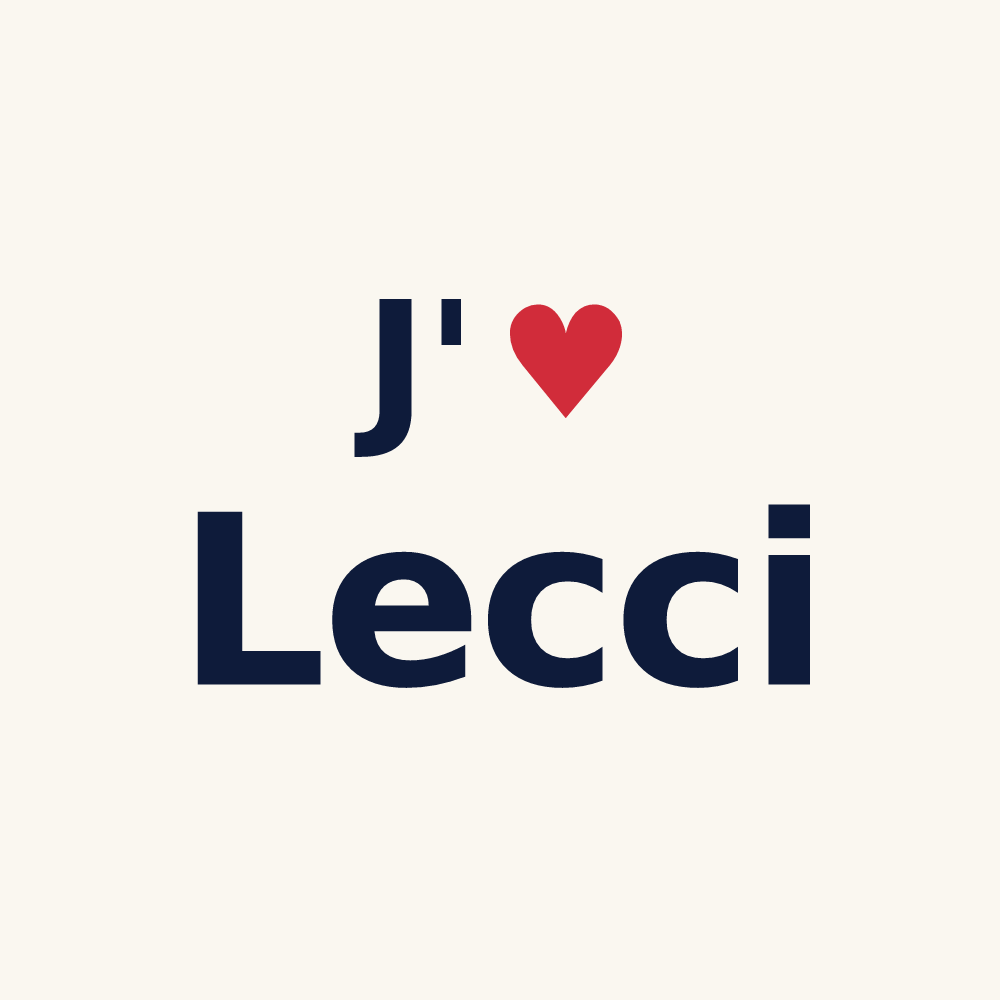 Tasse personnalisée Lecci — design J'aime Lecci