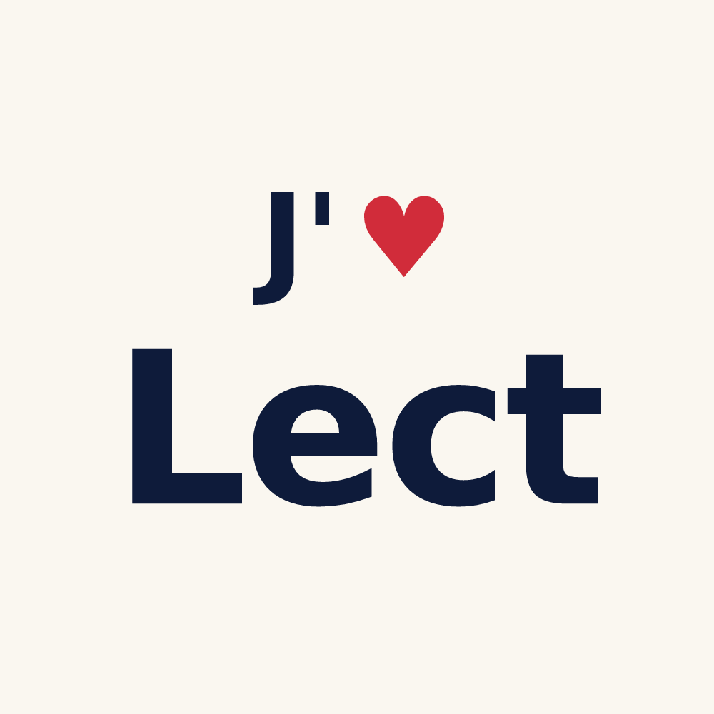Tasse personnalisée Lect — design J'aime Lect