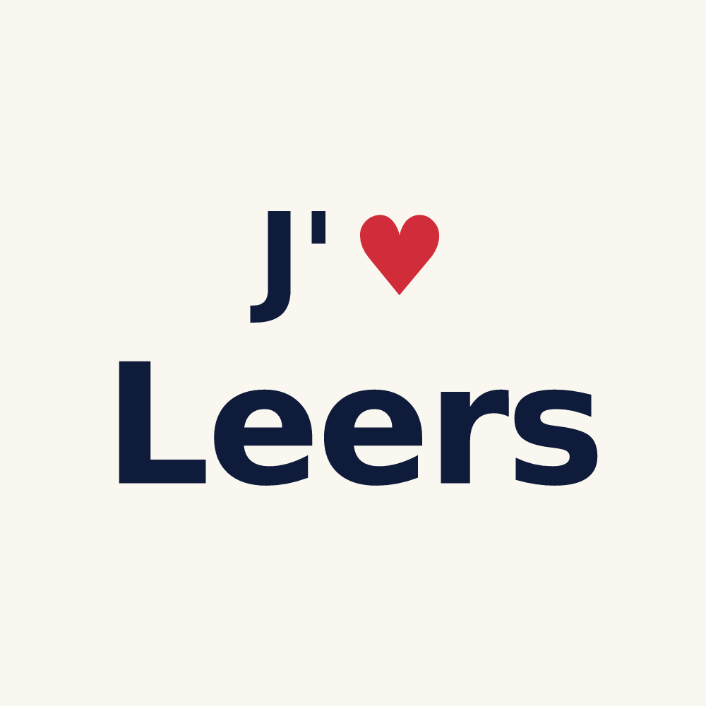 Tasse personnalisée Leers — design J'aime Leers