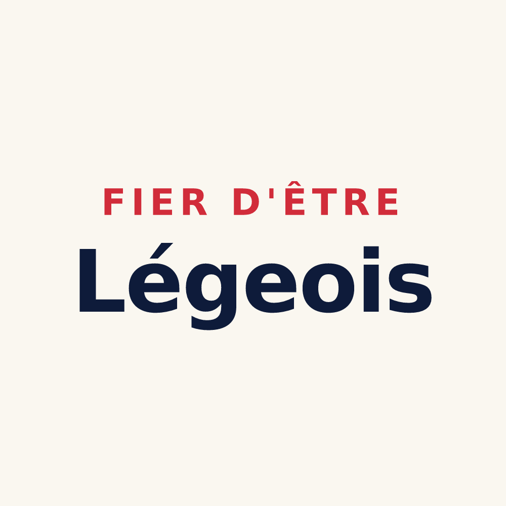 Tasse « Fier d'être Légeois » — design pour Lège