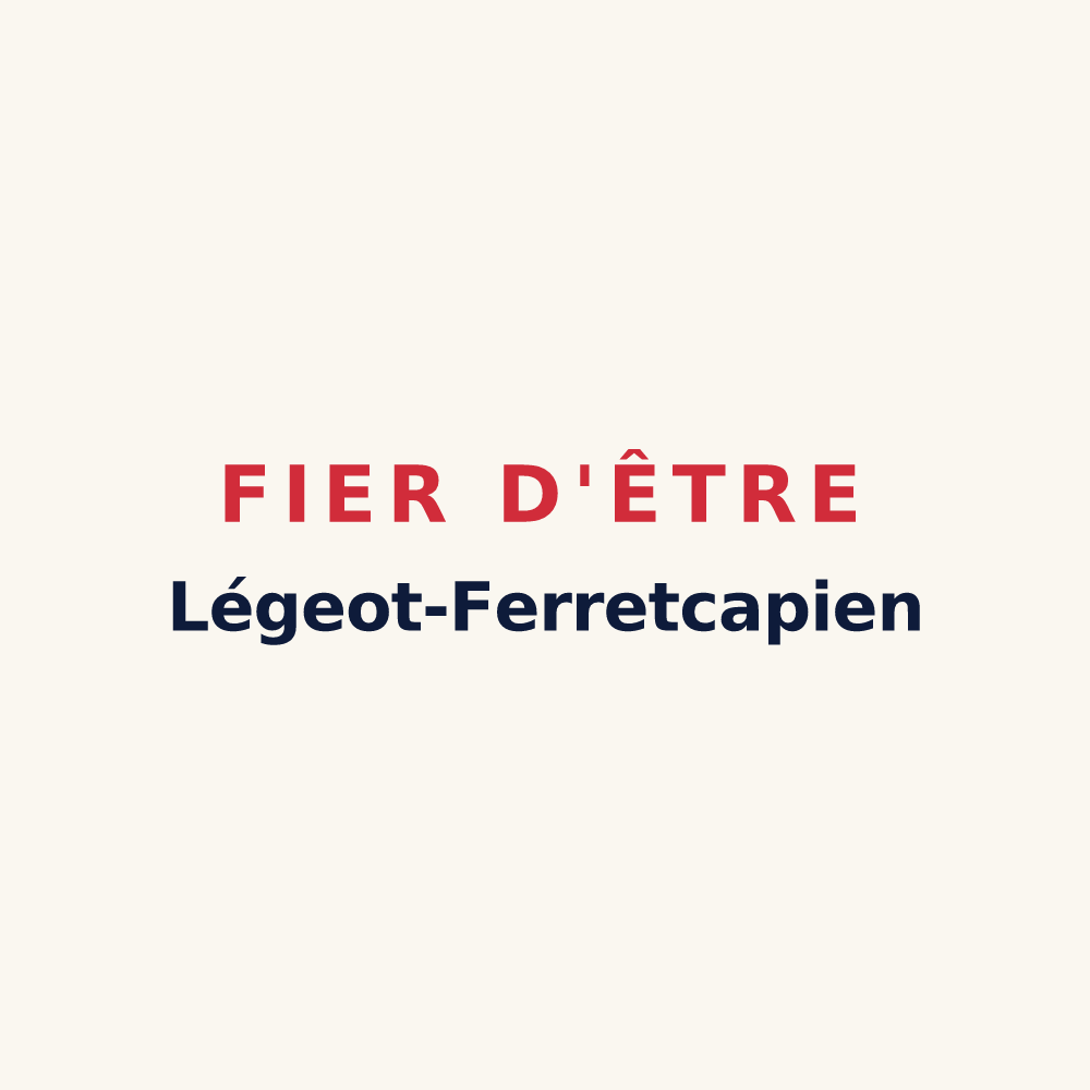 Tasse « Fier d'être Légeot-Ferretcapien » — design pour Lège-Cap-Ferret