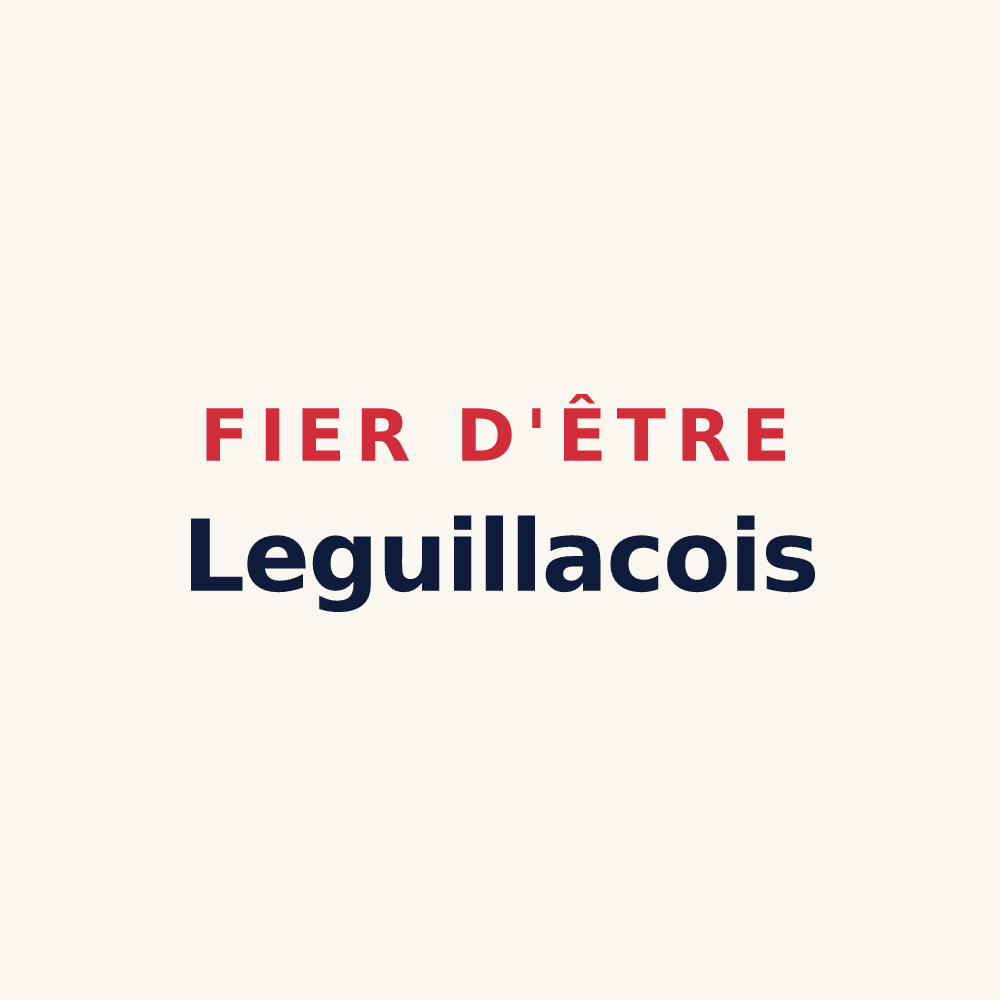 Tasse « Fier d'être Leguillacois » — design pour Léguillac-de-l'Auche