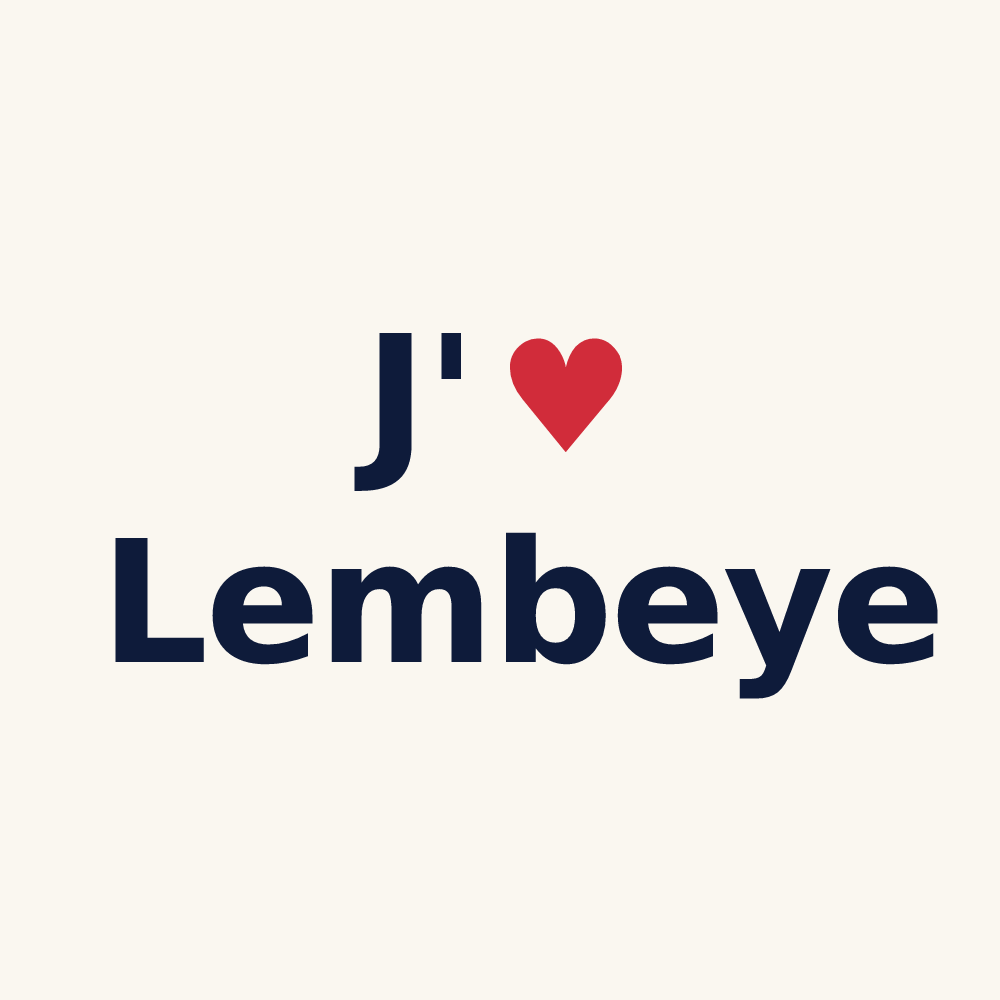 Tasse personnalisée Lembeye — design J'aime Lembeye