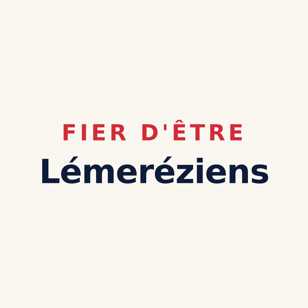 Tasse « Fier d'être Lémeréziens » — design pour Lémeré