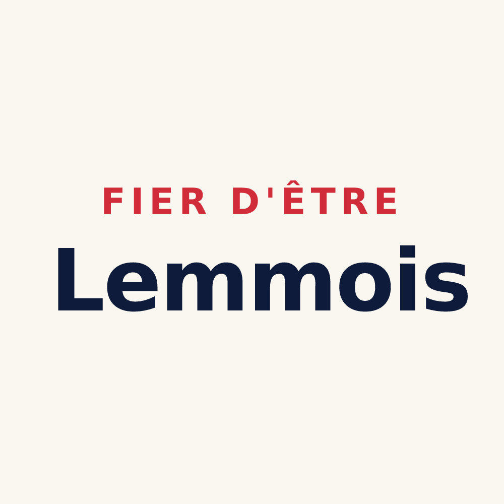 Tasse « Fier d'être Lemmois » — design pour Lemmes