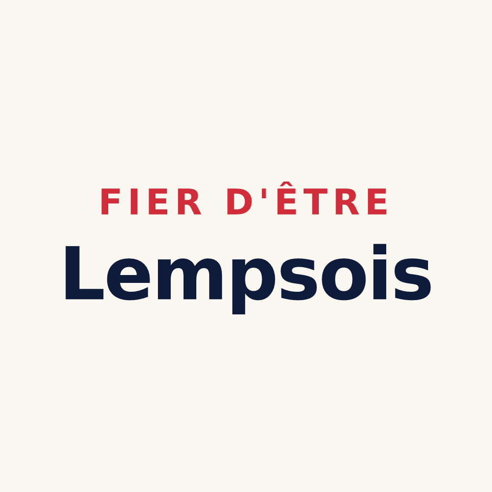 Tasse « Fier d'être Lempsois » — design pour Lemps