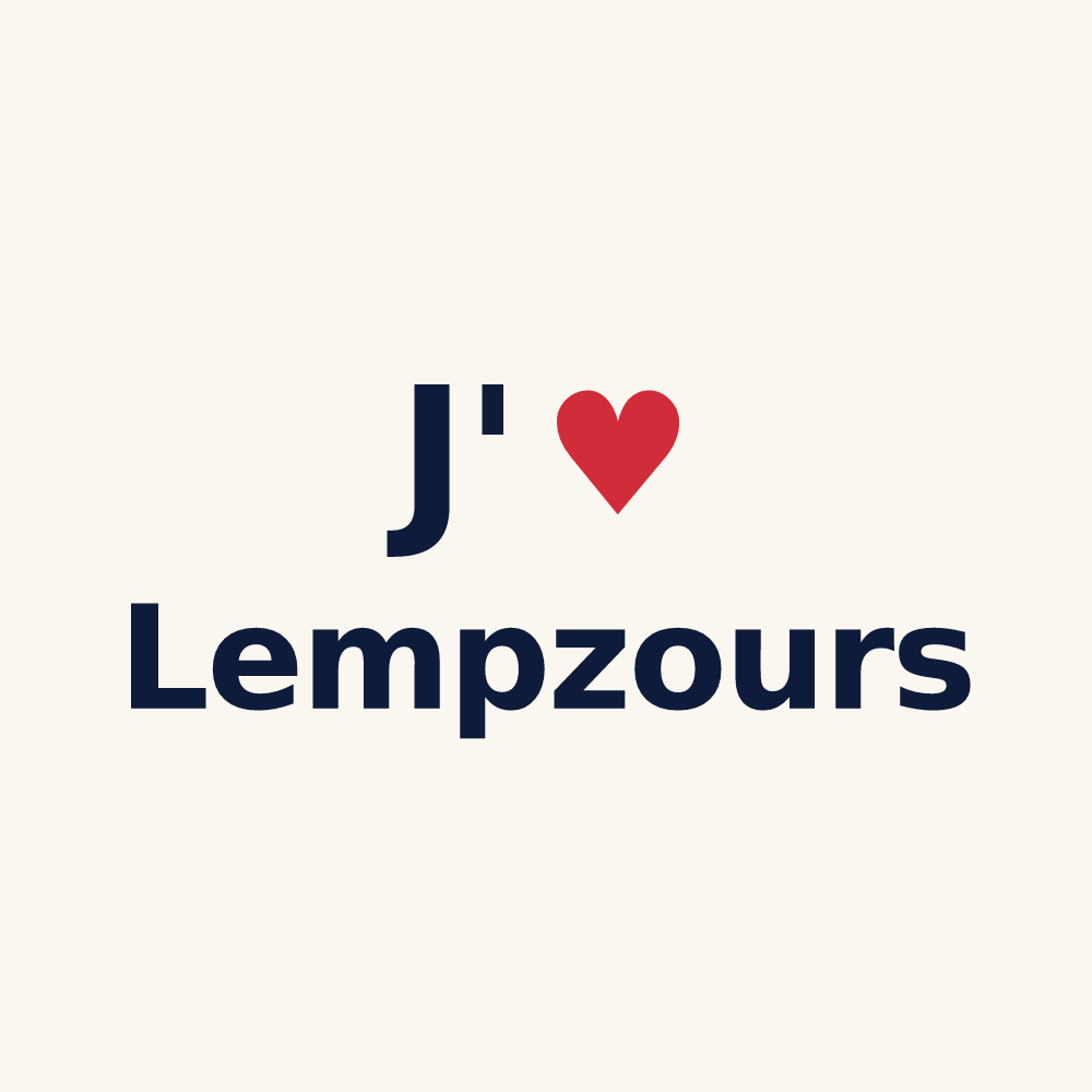 Tasse personnalisée Lempzours — design J'aime Lempzours