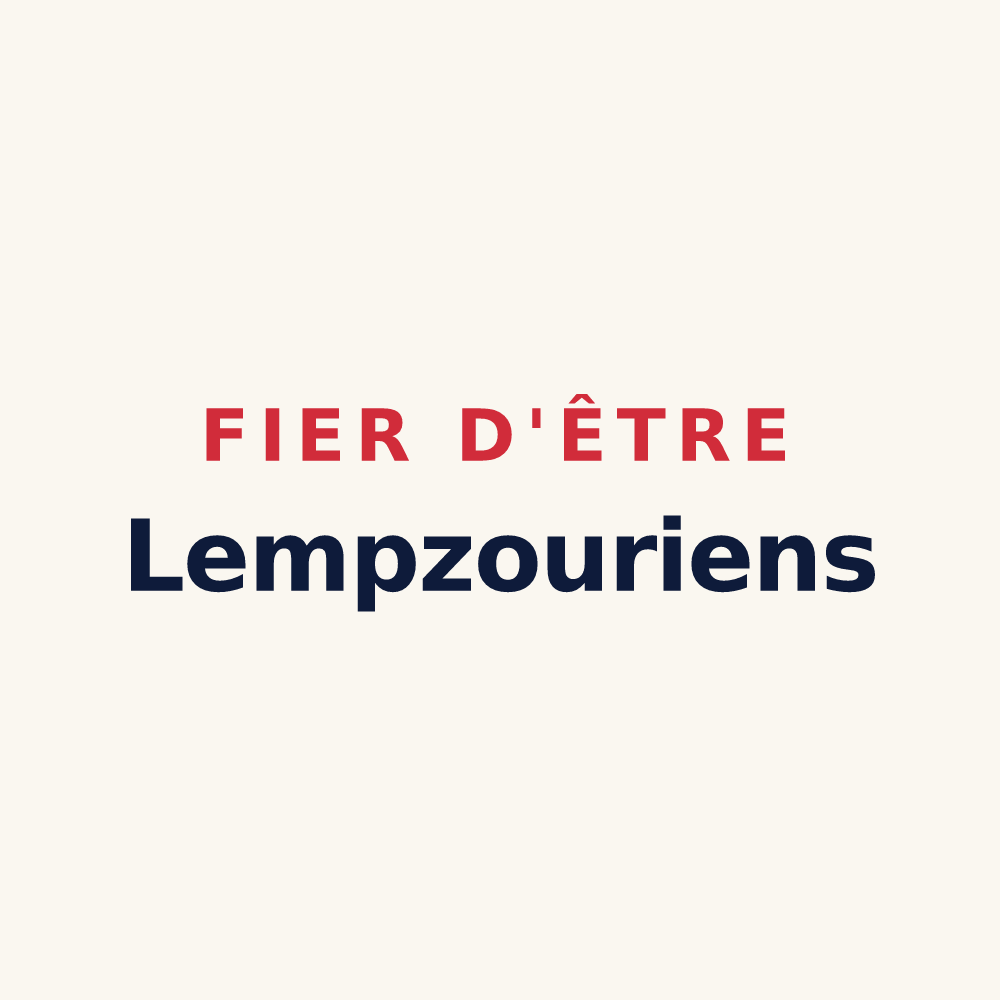 Tasse « Fier d'être Lempzouriens » — design pour Lempzours